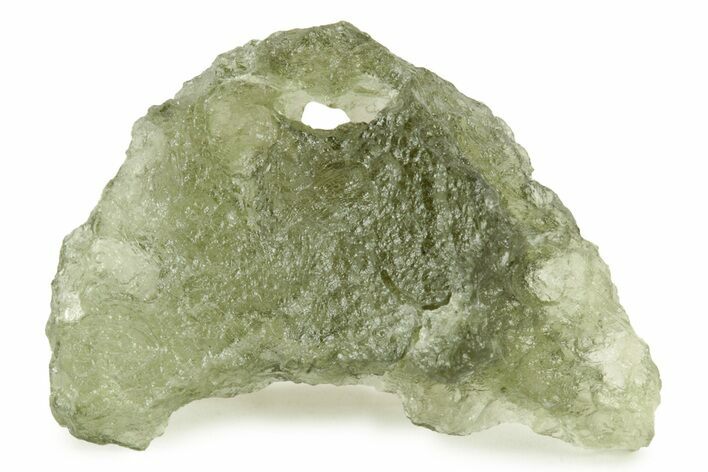 Green Moldavite Tektite ( grams) - Czech Republic #240920